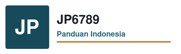 JP6789 Panduan Indonesia Logo